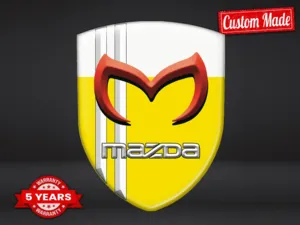 Mazda Autocollants Silicone Auto Résistants Qualité Universel